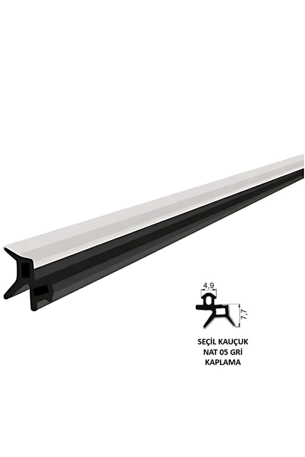 Nat 05 Pimapen Pvc Pimapen Pencere Kapı Contası Fitili (Gri) (20 Metre) - 1