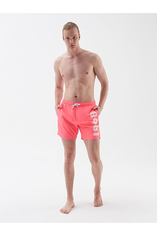 Regular Fit Erkek Deniz Şortu - 1