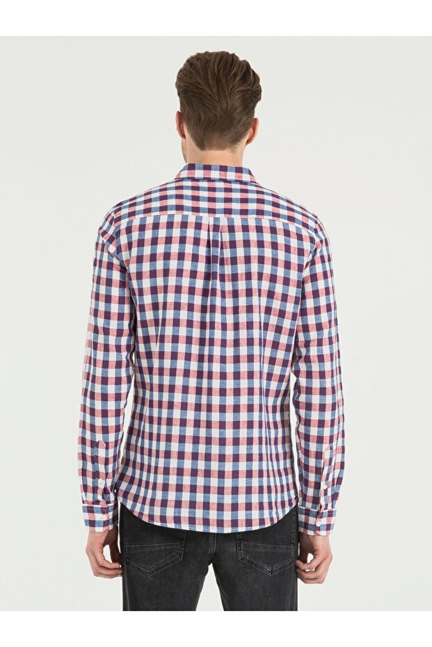 Regular Fit Erkek Gömlek U.kol - 3