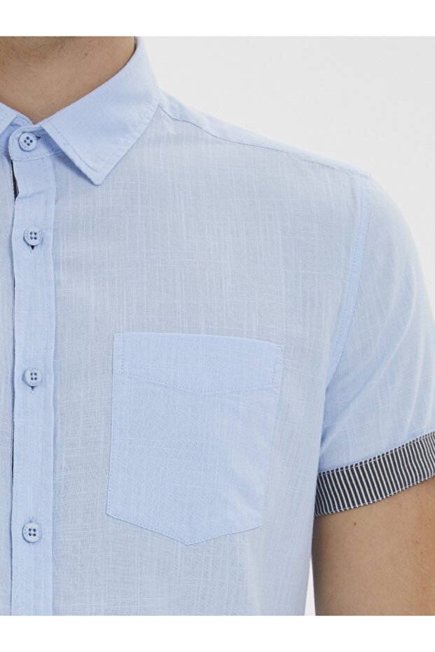 Regular Fit Erkek Gömlek K.kol - 2