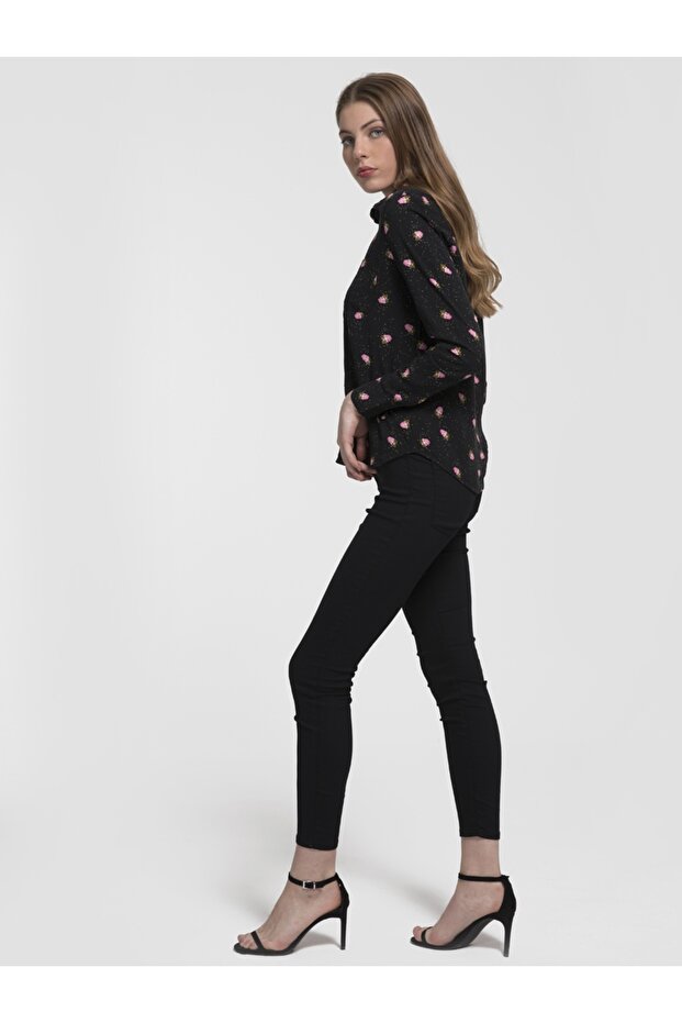 Regular Fit Kadın Gömlek U.kol - 4