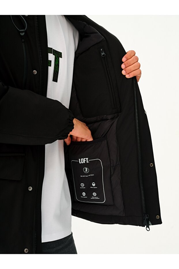 Regular Fit Erkek Mont - 6