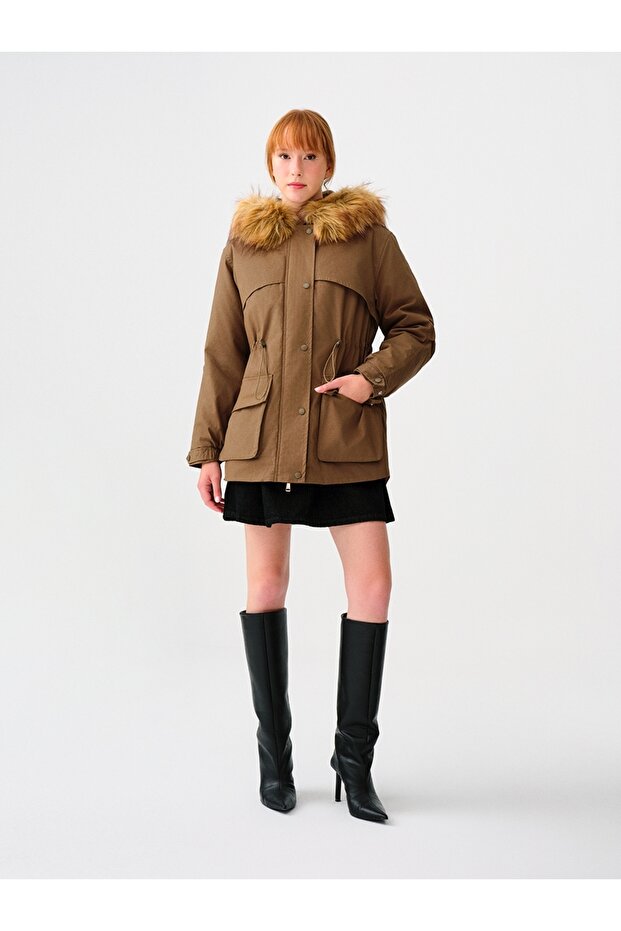 Regular Fit Kadın Mont - 2