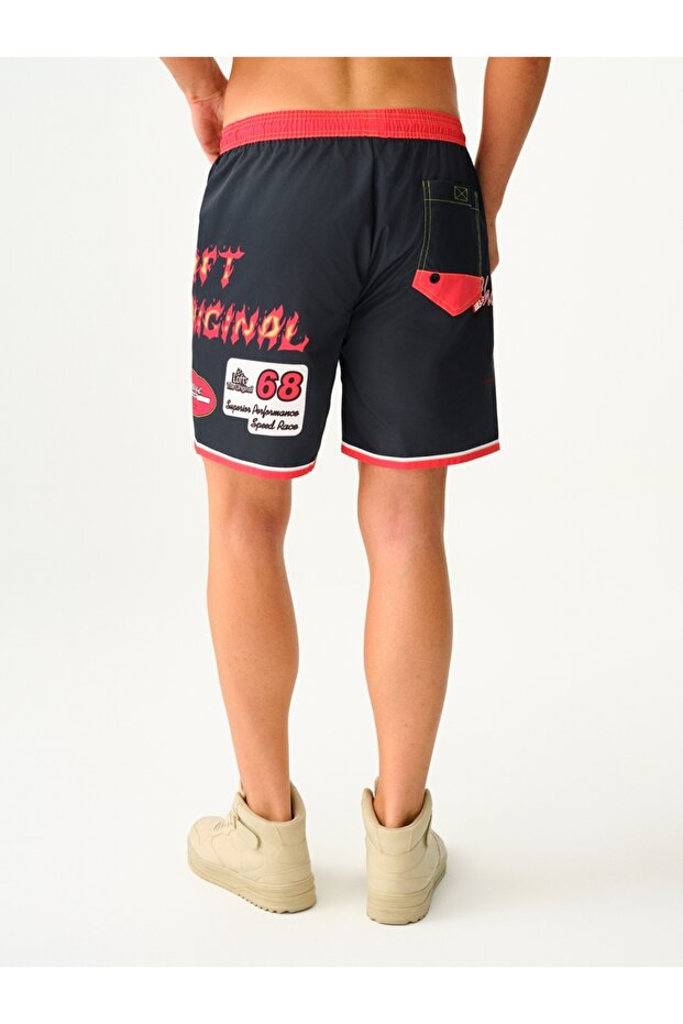 Regular Fit Erkek Deniz Şortu - 3