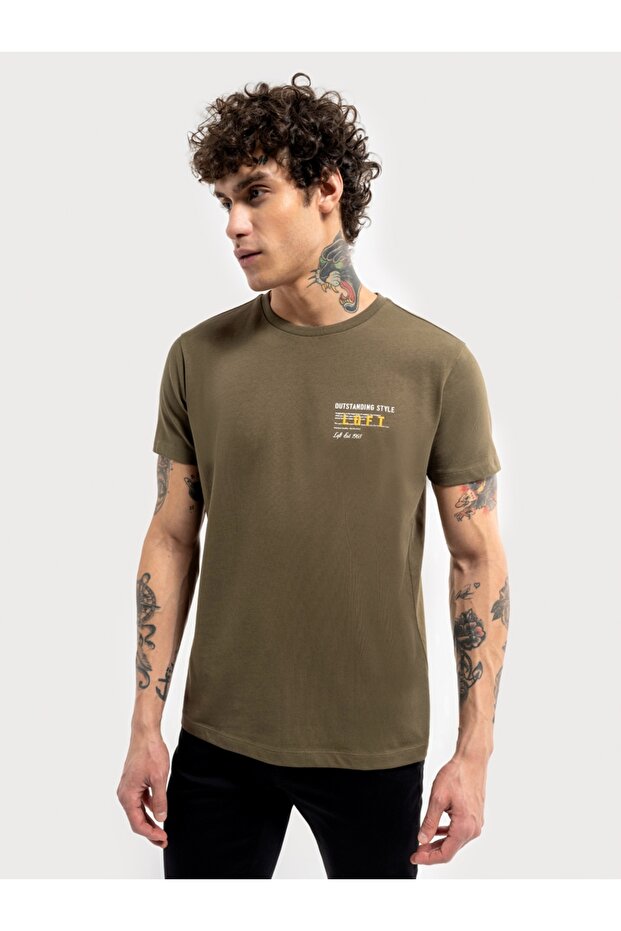 Regular Fit Erkek Tshirt K.kol - 1