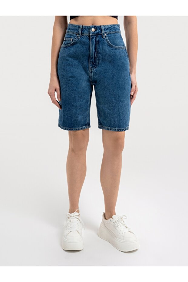 Regular Fit Kadın Şort - 2