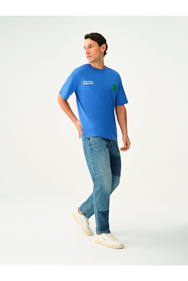Oversize Fit Erkek Tshirt K.kol - 2