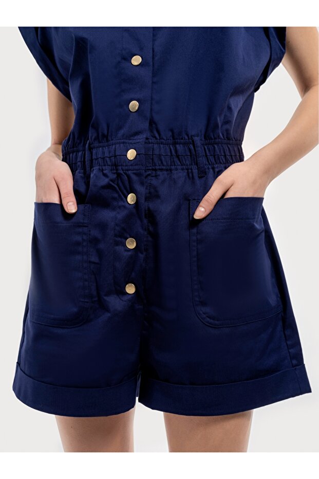 Regular Fit Kadın Tulum - 4