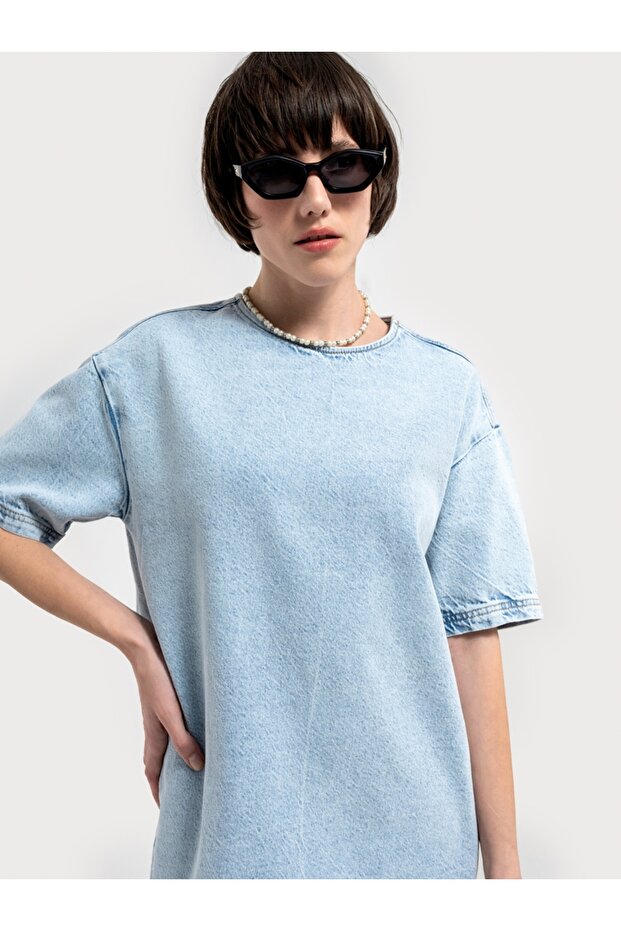 Loose Fit Kadın Elbise - 5