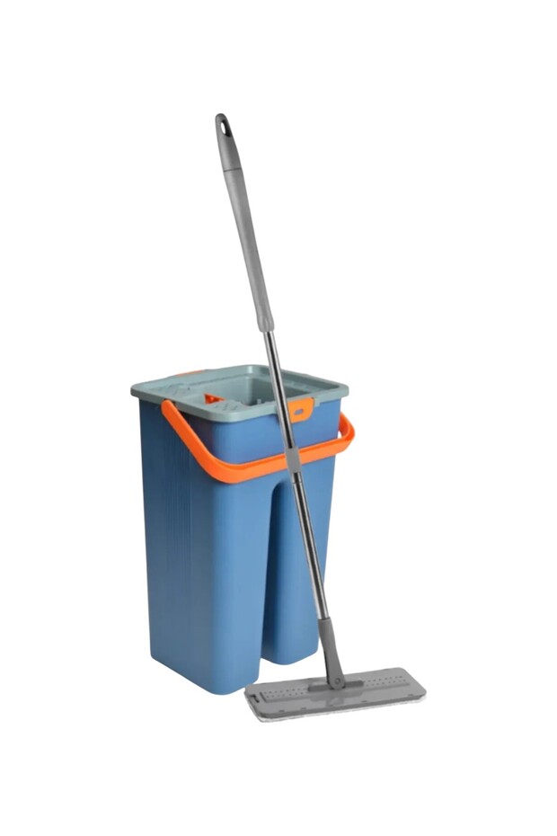 Otto Mop Set - Yeni Nesil Pratik Temizlik Seti, 360° Döner Başlıklı, Su Sıkmalı, Islak Kuru Paspas - 2