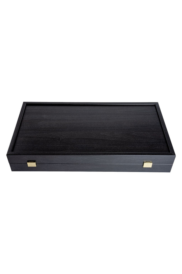 Backgammon/Backgammon game set - wenge wood look - 2