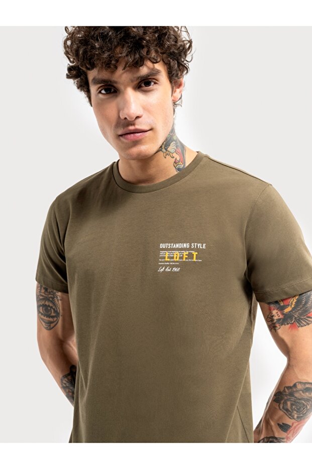 Regular Fit Erkek Tshirt K.kol - 4