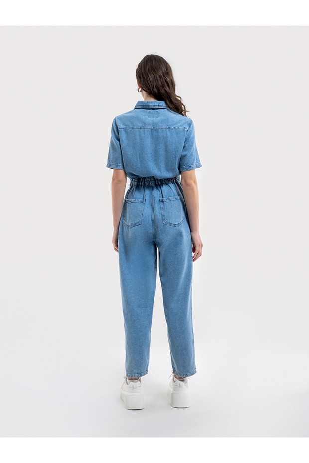 Regular Fit Kadın Tulum - 6