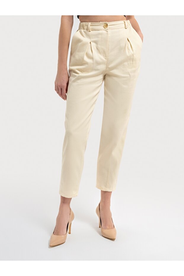 Slouchy Fit Kadın Pantolon - 2