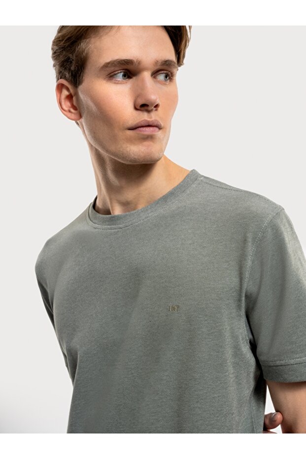 Regular Fit Erkek Tshirt K.kol - 4