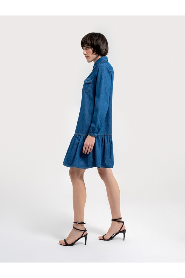 Loose Fit Kadın Elbise - 3