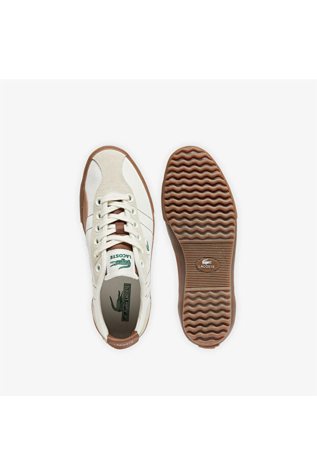 Backslam Kadın Krem Sneaker - 5