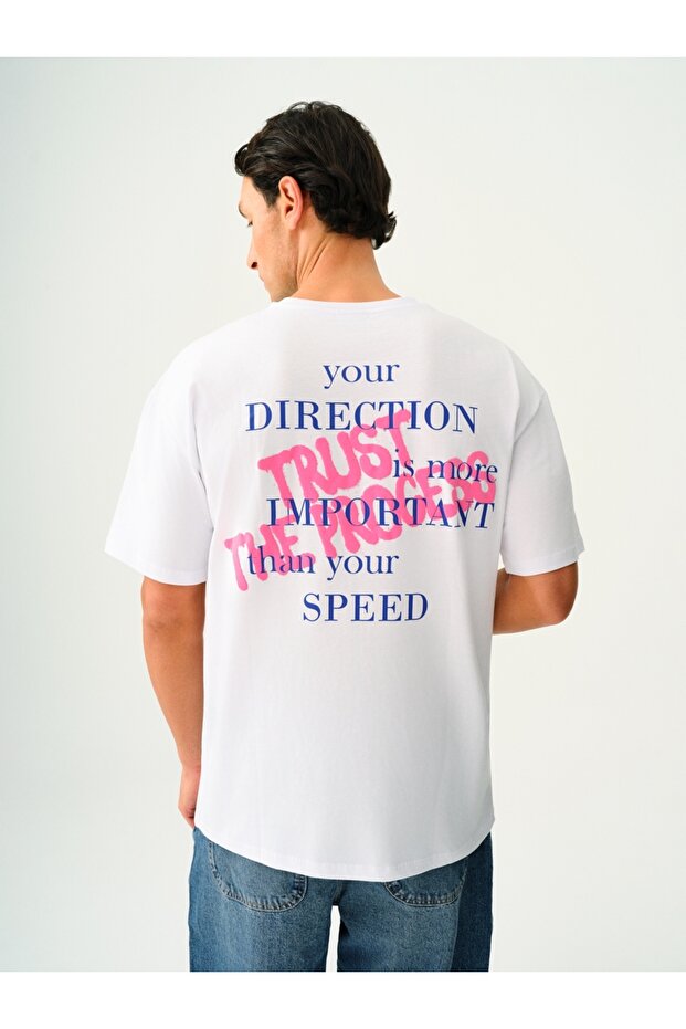 Oversize Fit Erkek Tshirt K.kol - 4