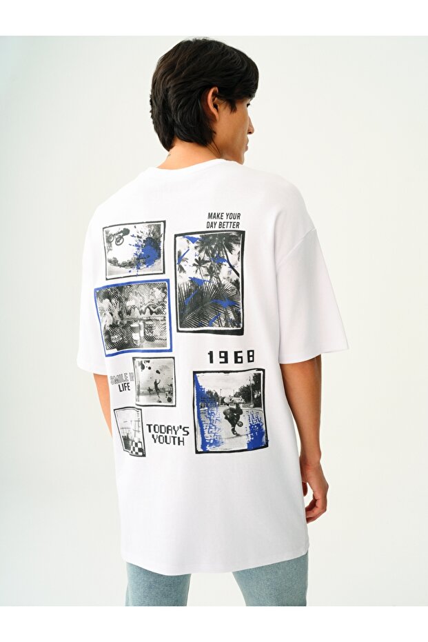 Erkek Baskılı Tişört - 3