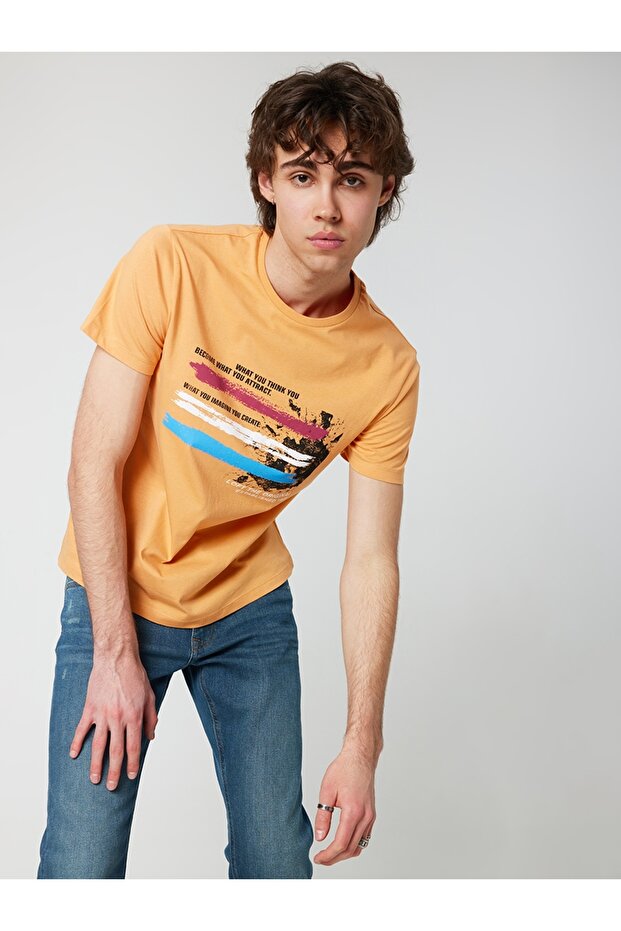 Regular Fit Erkek Tshirt K.kol - 4