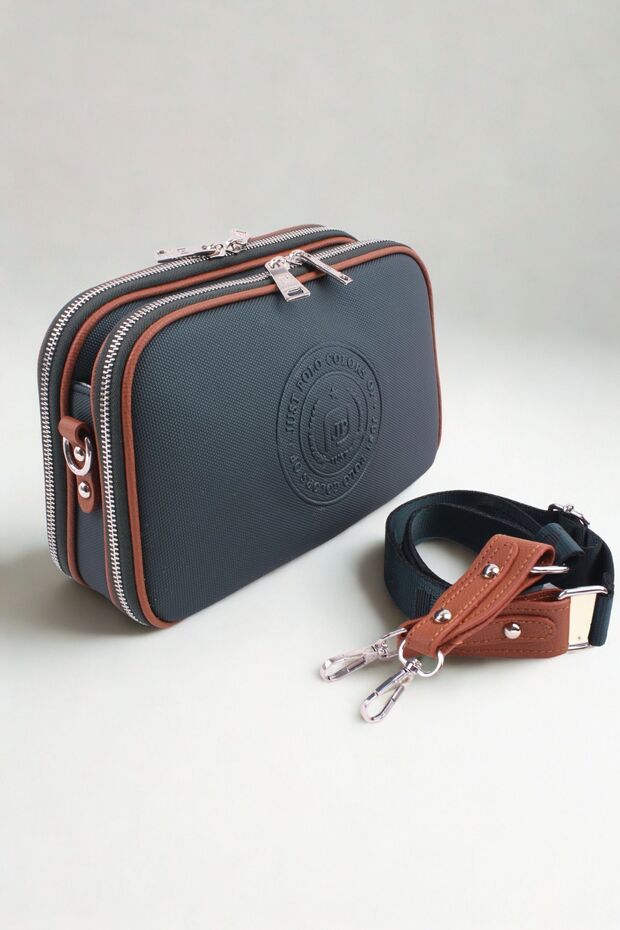 Medium Size Thick Strap Daily 5 Compartment Crossbody Women's Shoulder Bag Messenger Bag Lk-6000