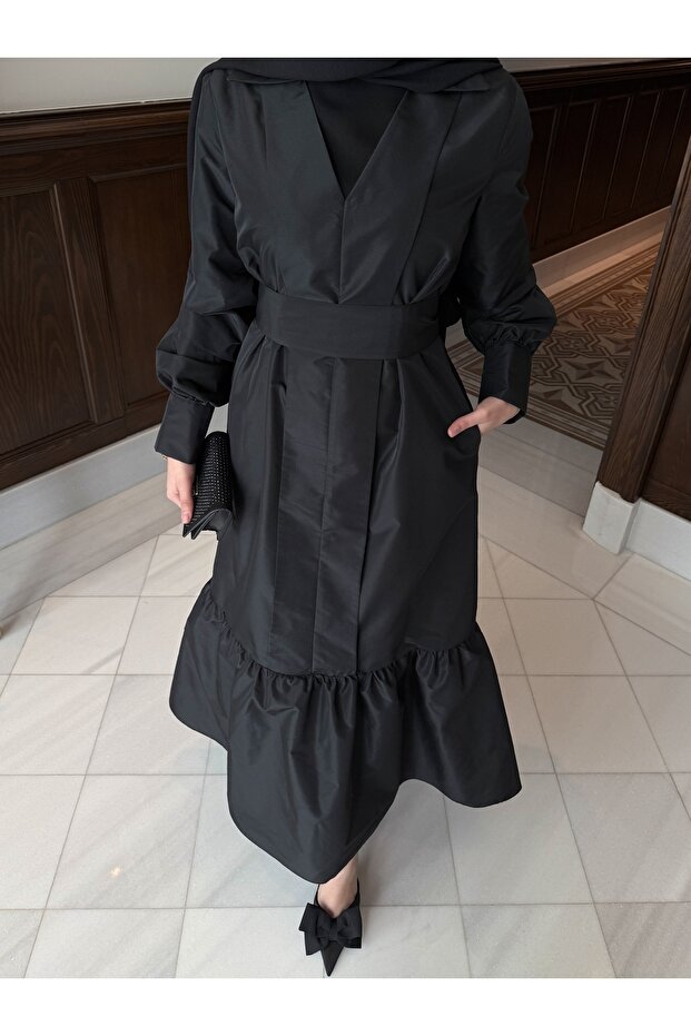 Tafta Elbise 32-2327 - 6