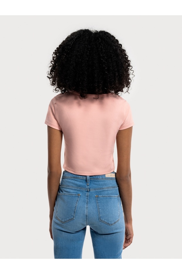 Crop Kadın Tshirt K.kol - 3