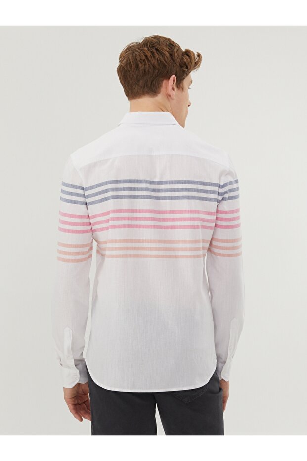 Regular Fit Erkek Gömlek U.kol - 4