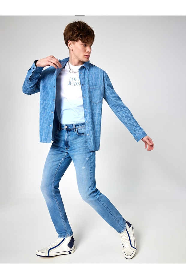 Regular Fit Erkek Gömlek U.kol - 4