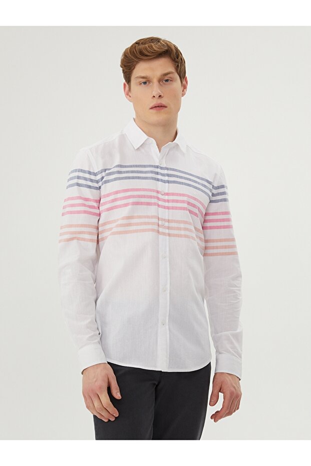 Regular Fit Erkek Gömlek U.kol - 3