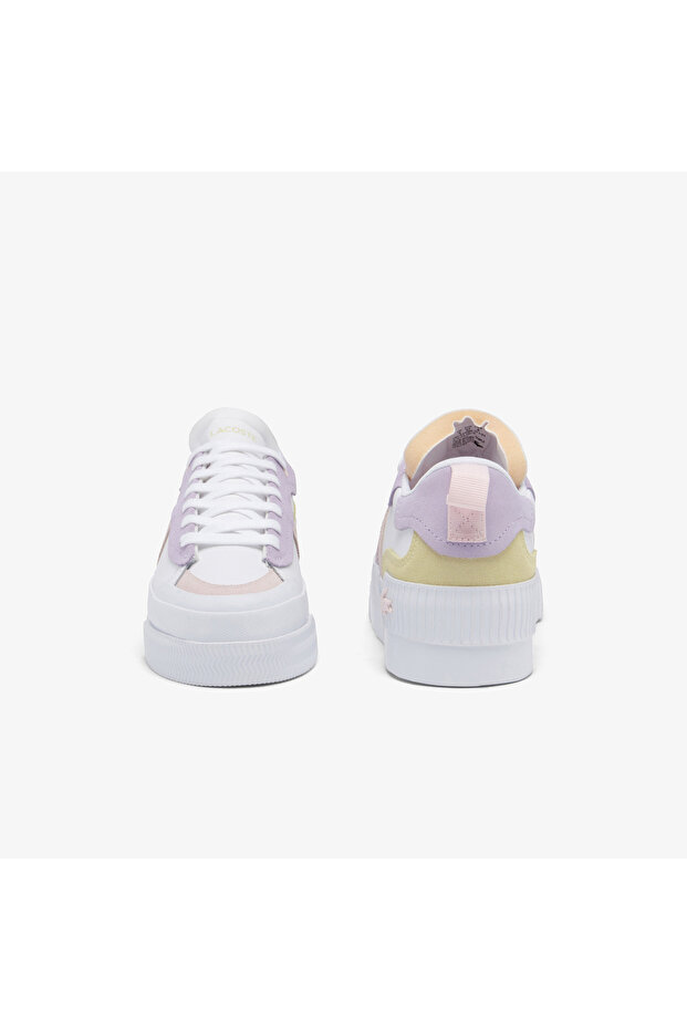 L004 Platform Kadın Beyaz Sneaker - 5