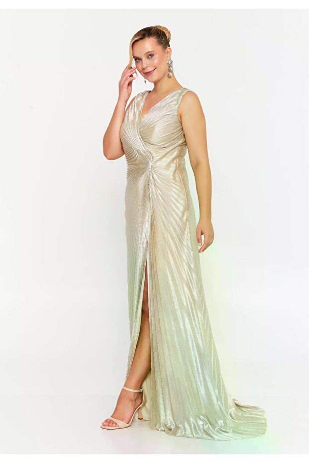 6148SIM SİMLİ ELBİSE - 3