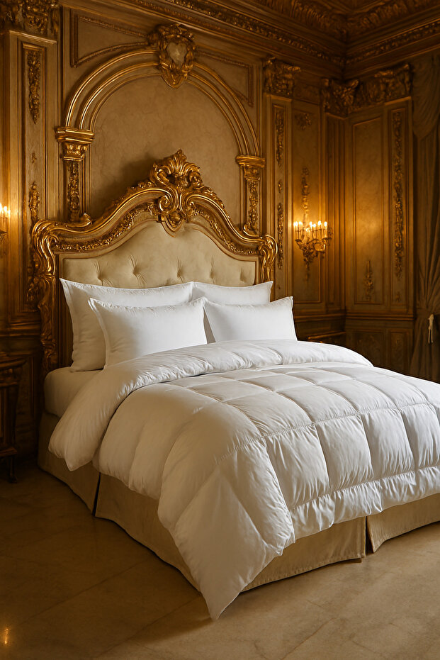 Goose Feather Duvet 60% down 195*215 Double Size Platinum 60 - 2