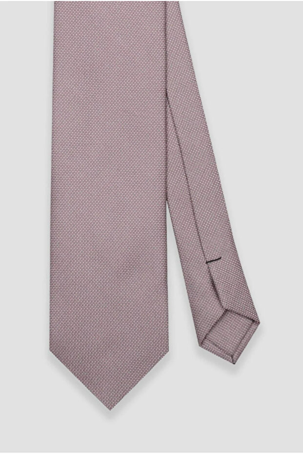 ربطة عنق 8 سم من البوليستر المصنوع من الألياف الدقيقة باللون الوردي للرجال - 5