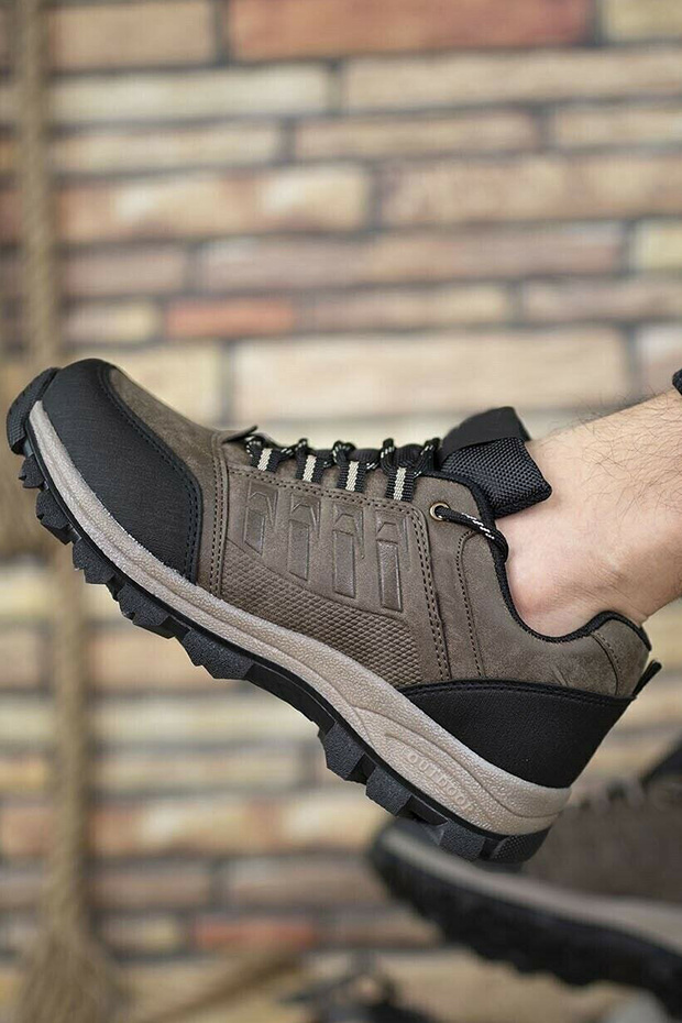 Ayakkabiburada X2 Ortopedik Trekking Erkek Kısa Bot Ayakkabı - 1