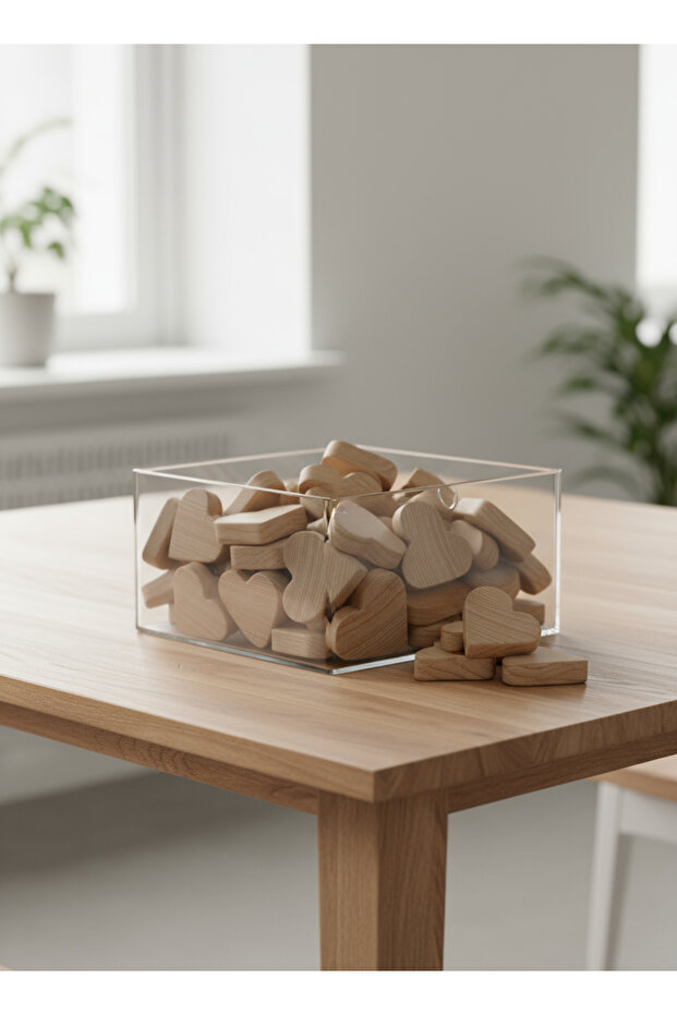 kalp kulp şık dolap kulpu çekmece kulpu ahşap kulp ( 1 ADET ) - 4