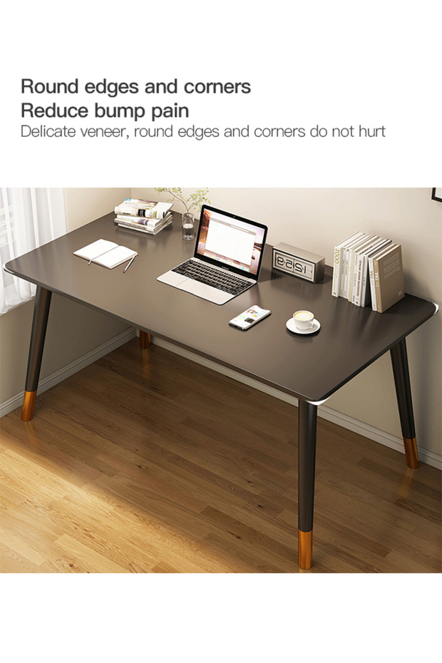 Simple Study Desk Computer Desk Desktop Table Multipurpose Desk - 4