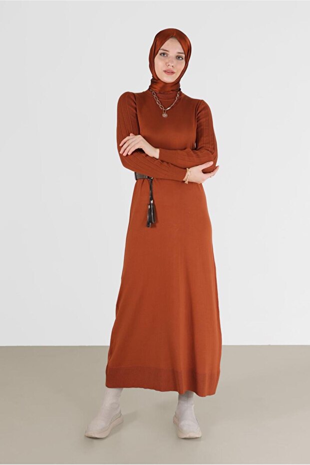 BASIC TRİKO ELBİSE 42060 - 1