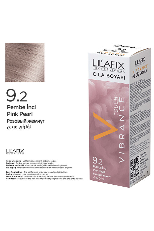 Touch Vibrance Cila Boya 100 ml 9.2 Pembe İnci - 1