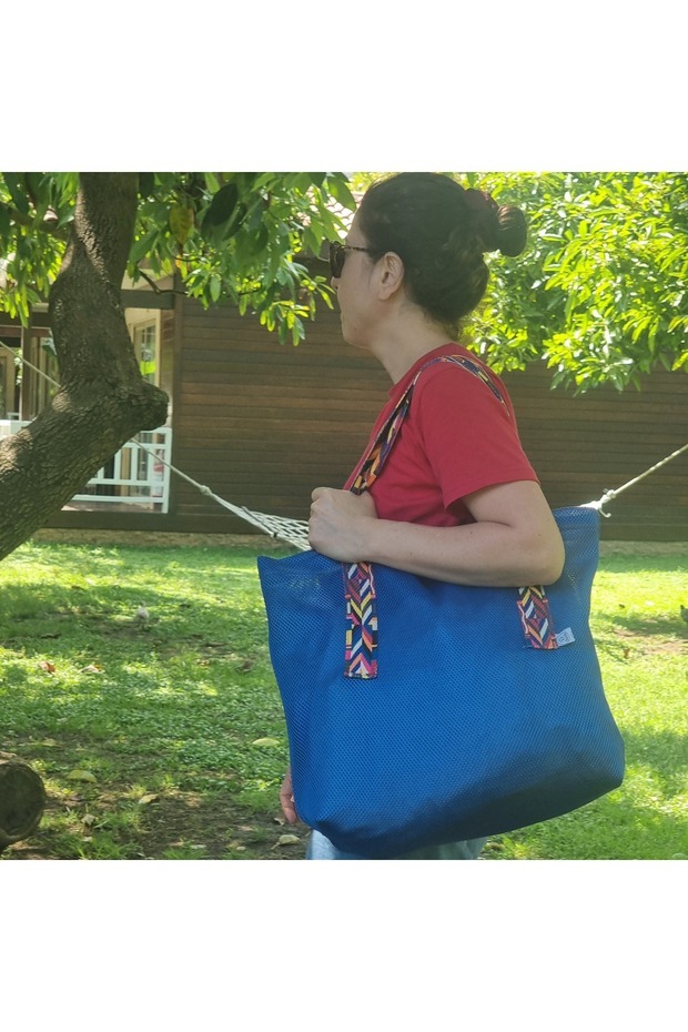 حقيبة الشاطئ الشبكية - 5