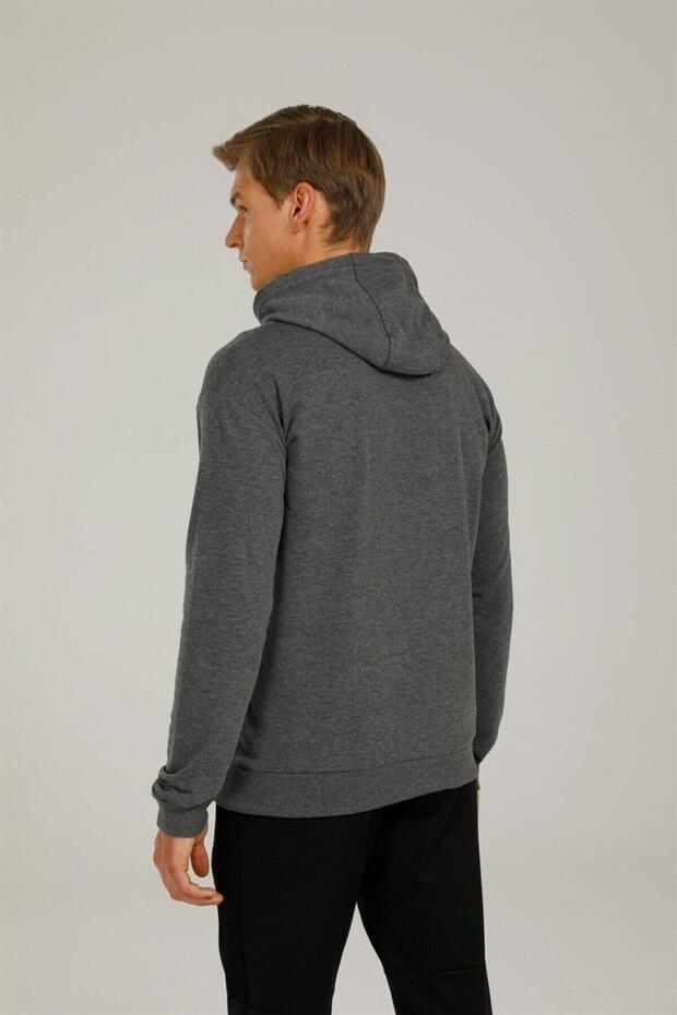 Erkek Full Zip Hoodie Basic 101059808 - 2