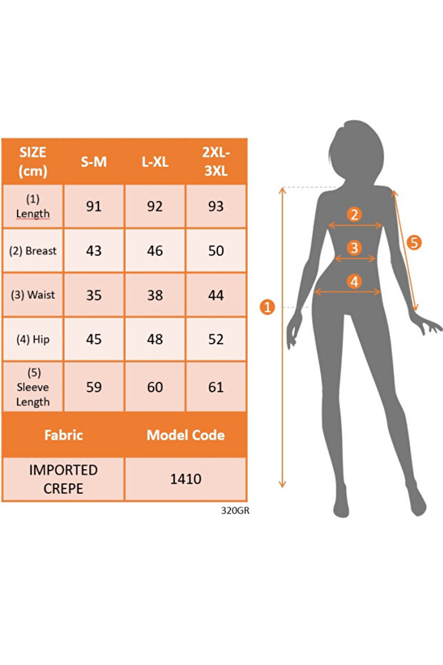 Kadın Uzun Kollu Bisiklet Yaka Önden Volanlı İthal Krep Elbise - 6