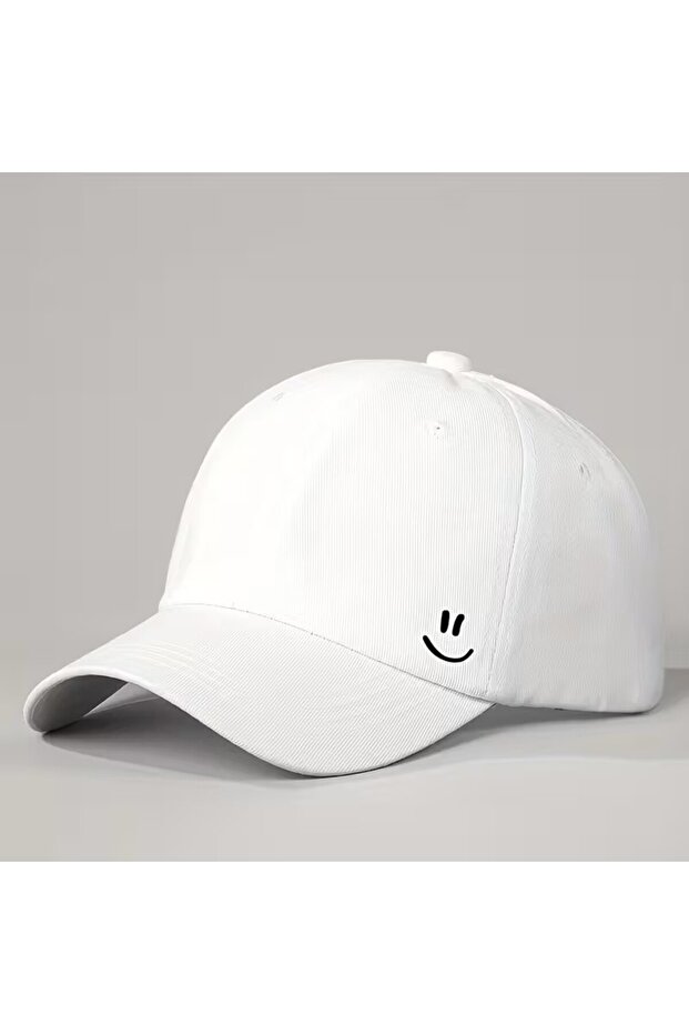 قبعة بطبعة Minimal Smile - 1