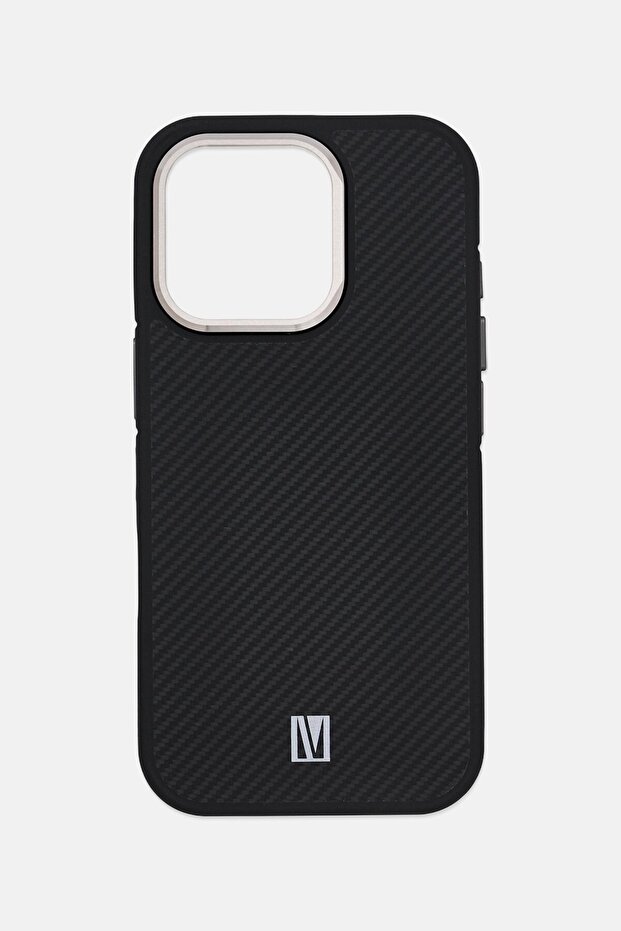 iPhone 16 Pro Carbon Protective Case, Black - 1