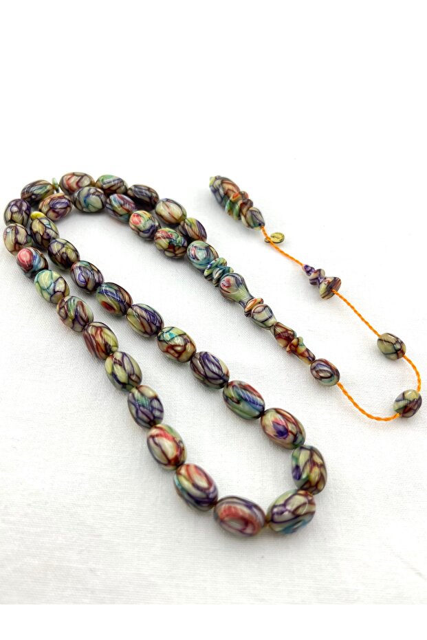 Dalgıç Usta Eseri Fransız Galalit Multicolor - 1