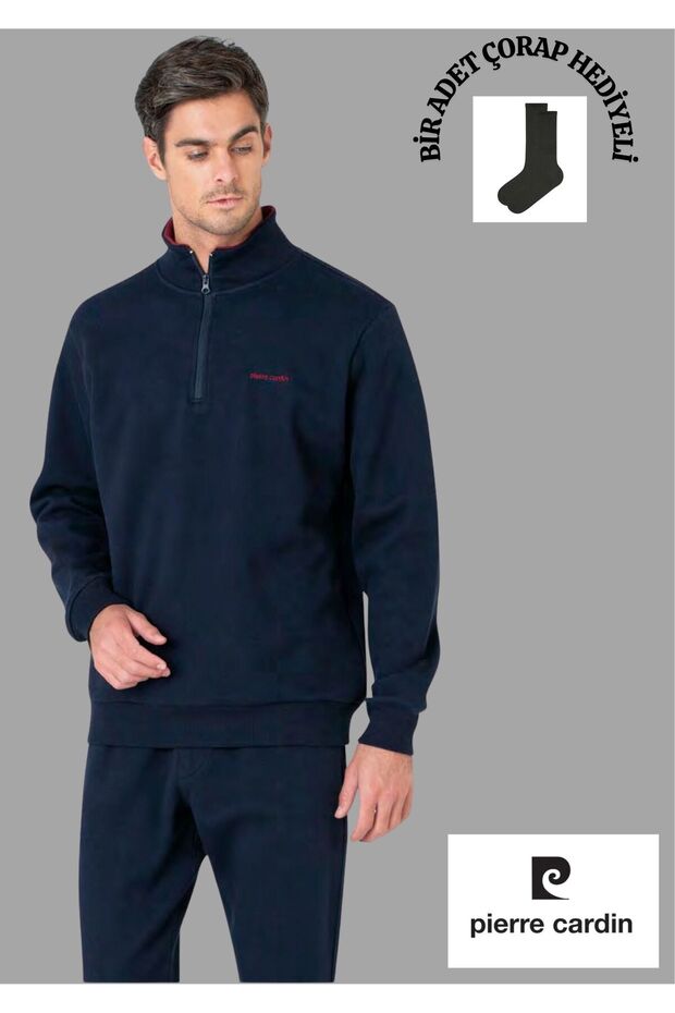 Seasonal Zippered & Pocketed Straight-Leg Tracksuit Set THCLVR16PCVR