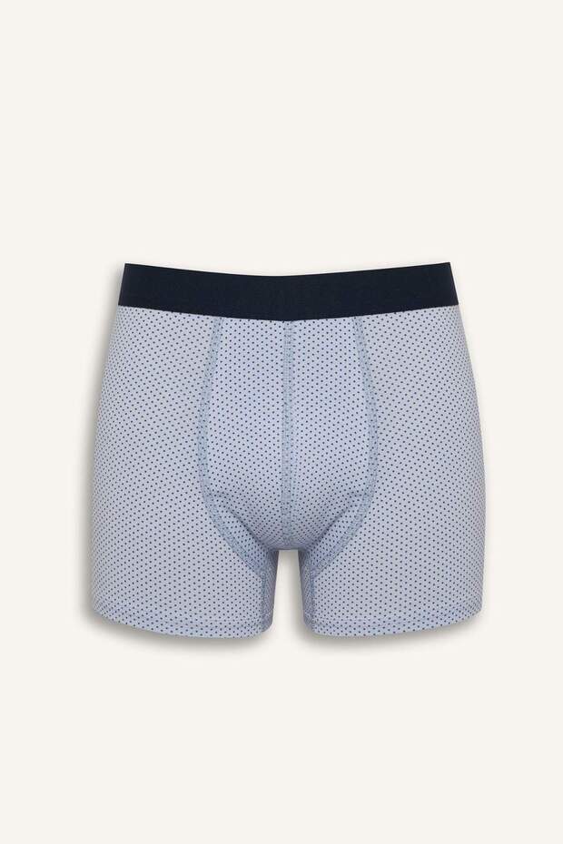 Regular Fit Puantiye 3'lü Boxer F9031AX25AU - 5