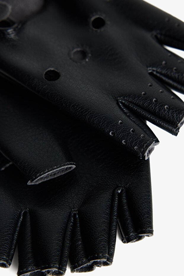 Suni deri eldiven - 3