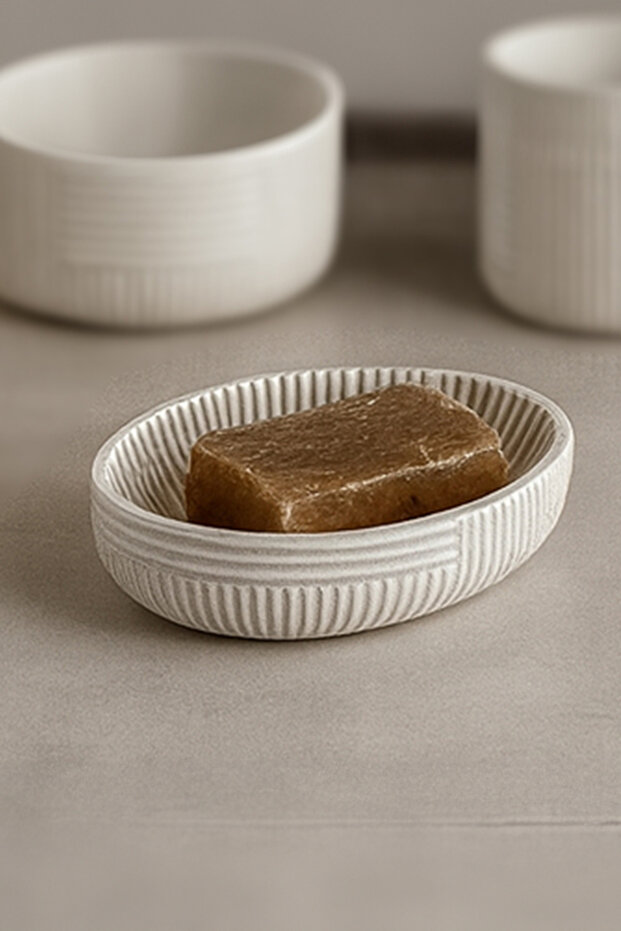 Scorro Banyo Seti 5 Parça - Bej - 6