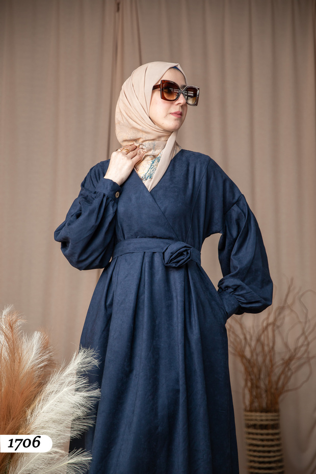 Çiçekli Elbise 1706 - 2